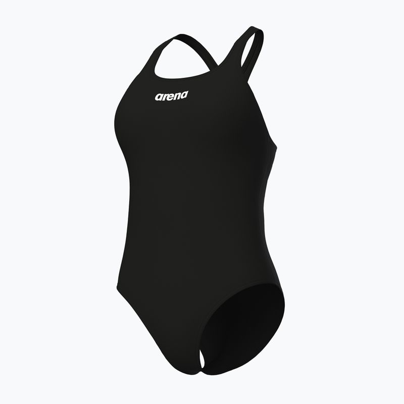 Costume da bagno intero da donna arena Team Swim Pro Solid black/white 4