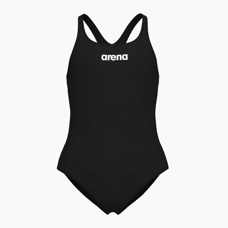 Costume intero da bambino arena Team Swim Pro Solid nero/bianco