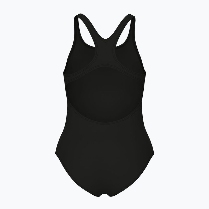 Costume intero da bambino arena Team Swim Pro Solid nero/bianco 2