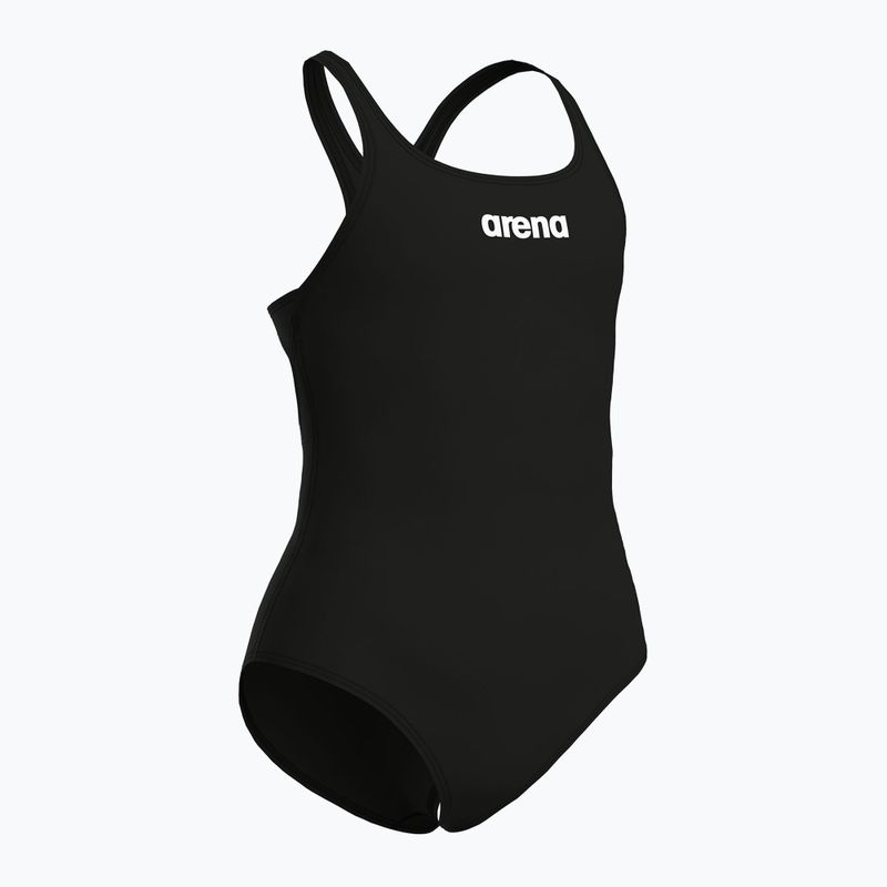 Costume intero da bambino arena Team Swim Pro Solid nero/bianco 3