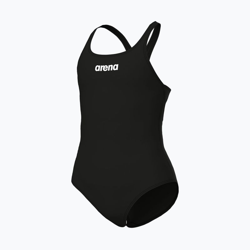 Costume intero da bambino arena Team Swim Pro Solid nero/bianco 4