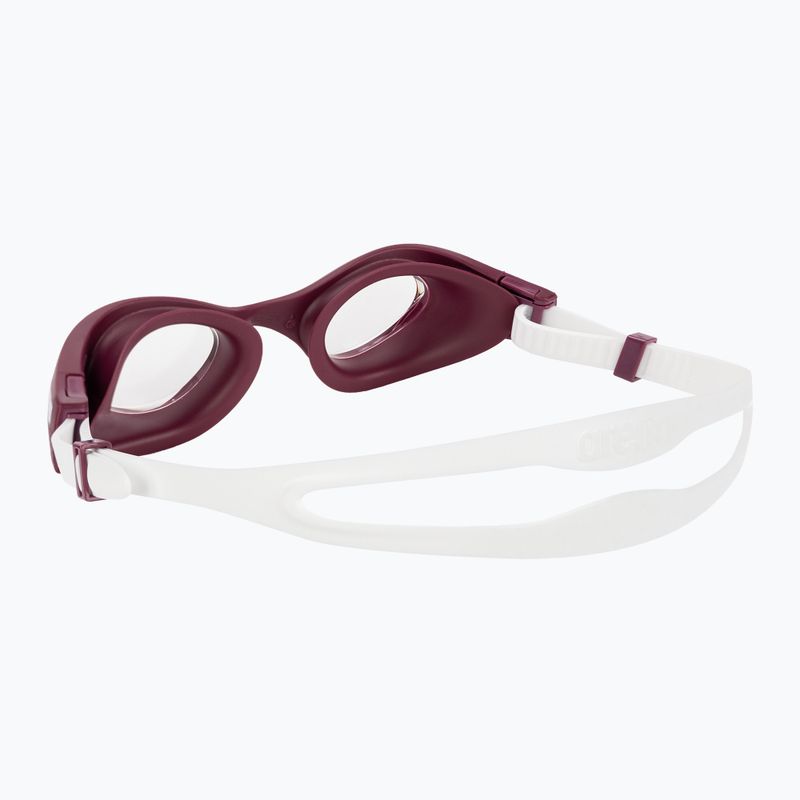 Occhialini da nuoto da donna Arena The One Woman clear/red wine/white 4