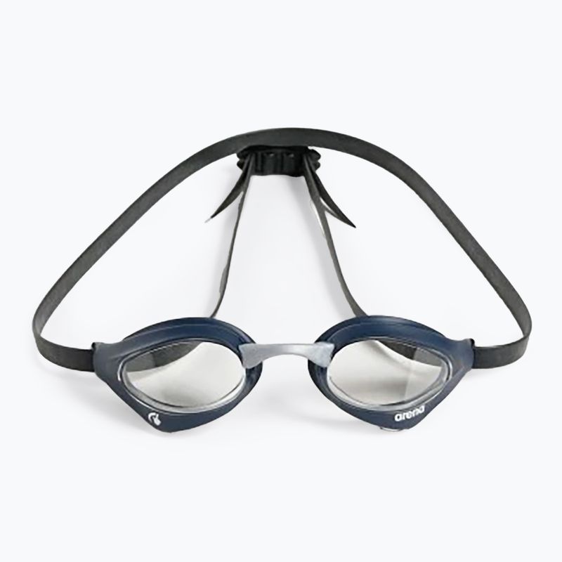 Occhiali da nuoto Arena Cobra Core Swipe chiaro/squalo/grigio 2