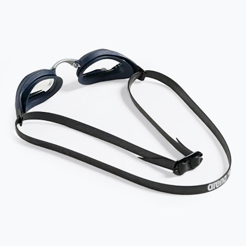 Occhiali da nuoto Arena Cobra Core Swipe chiaro/squalo/grigio 4