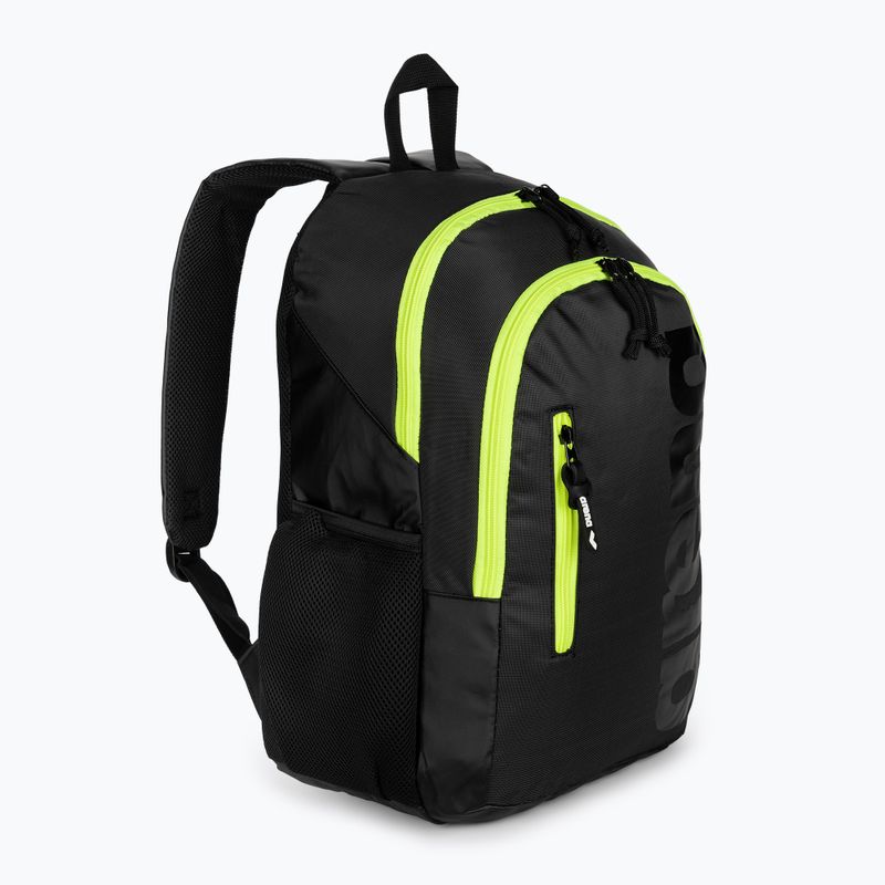 Zaino Arena Spiky III 30 l fumo scuro/giallo neon 2