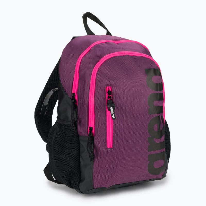 Zaino da nuoto Arena Spiky III 30 l prugna/neon pink