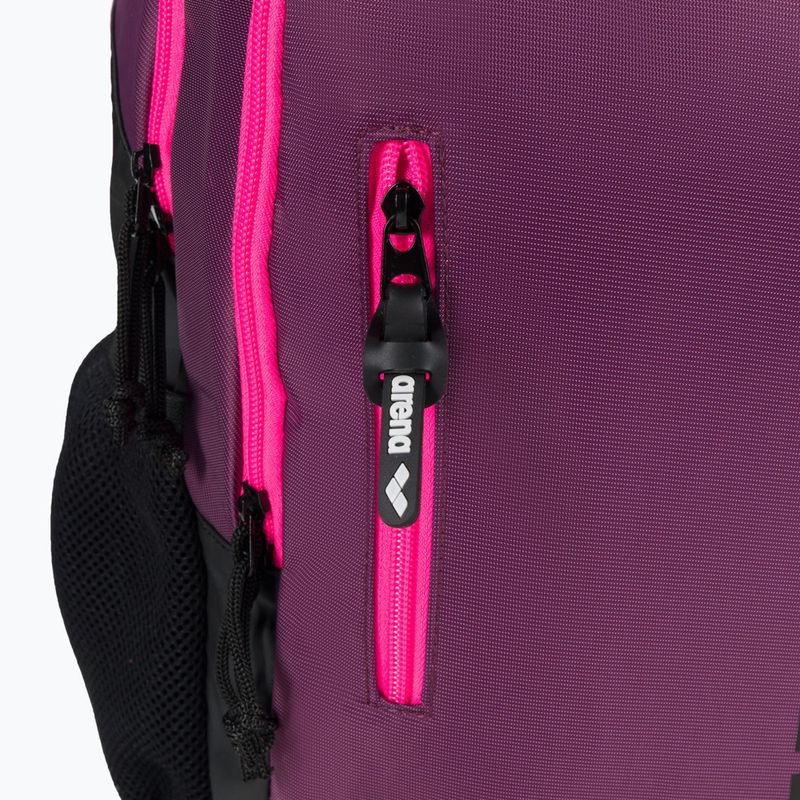 Zaino da nuoto Arena Spiky III 30 l prugna/neon pink 4