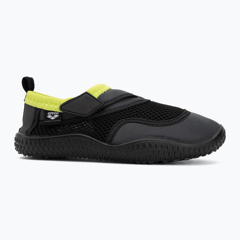 Scarpe da acqua arena Watershoes dark grey/lime 2