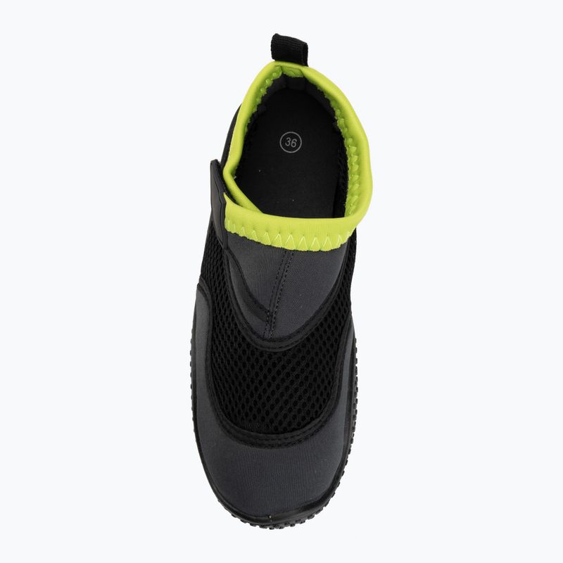 Scarpe da acqua arena Watershoes dark grey/lime 5