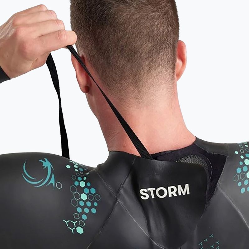 Muta da uomo Arena Storm blu corallo/nero 3