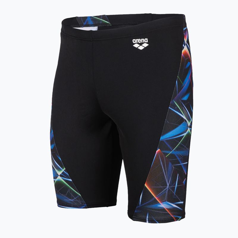 Costume da bagno arena da uomo Allover Jammer nero/multi 4