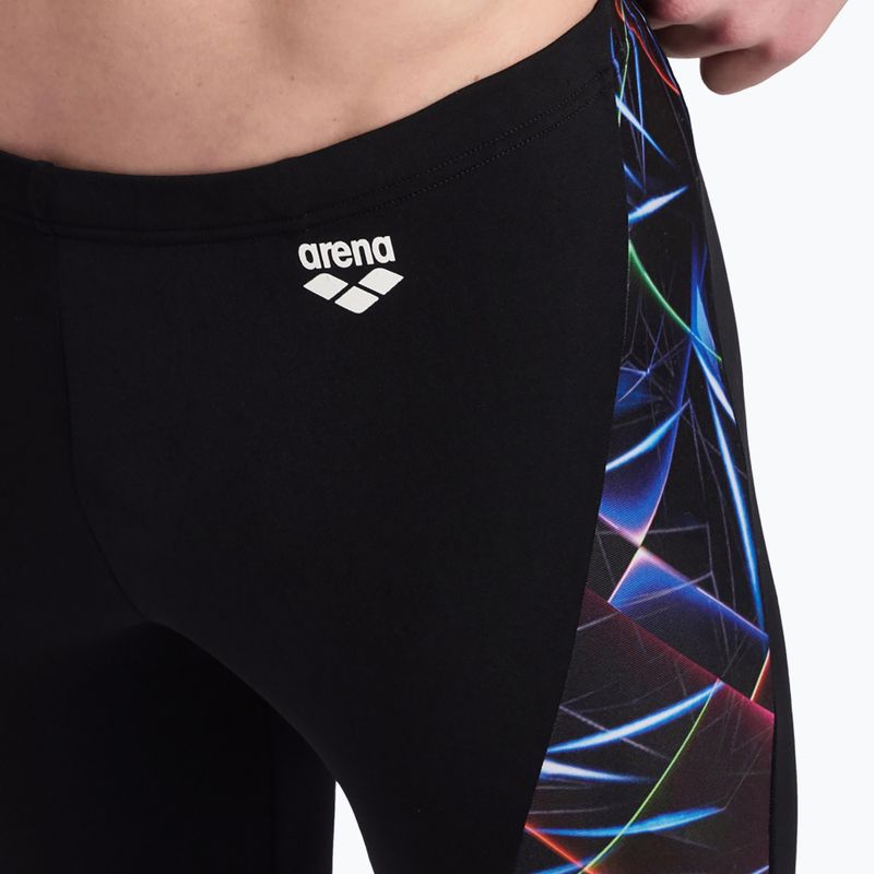 Costume da bagno arena da uomo Allover Jammer nero/multi 8