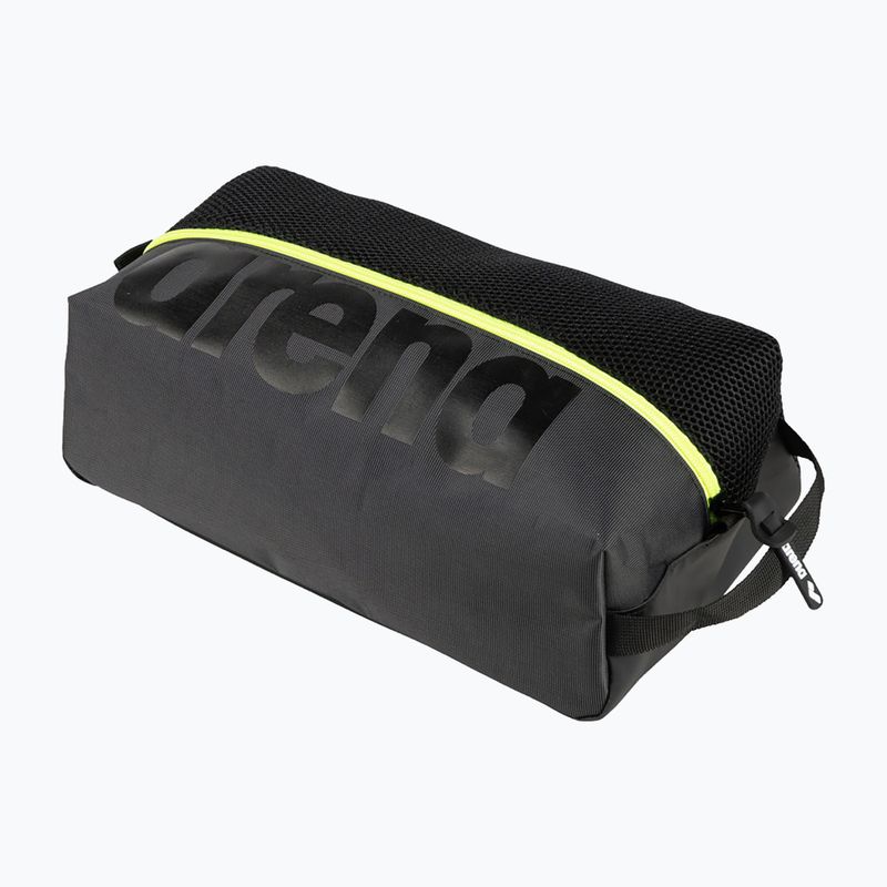 Borsa tascabile Arena Spiky III fumo scuro/giallo neon 6