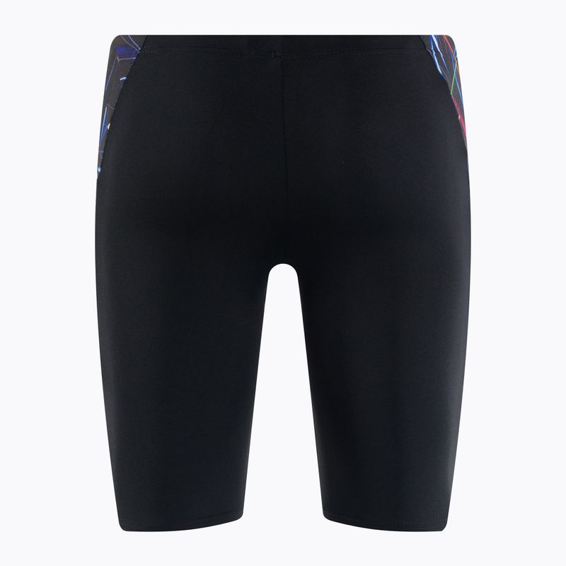 Costume da bagno arena da uomo Allover Jammer nero/multi 2