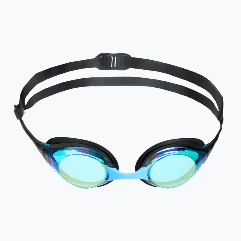 Occhiali da nuoto Arena Cobra Swipe Mirror aqua/nero 2