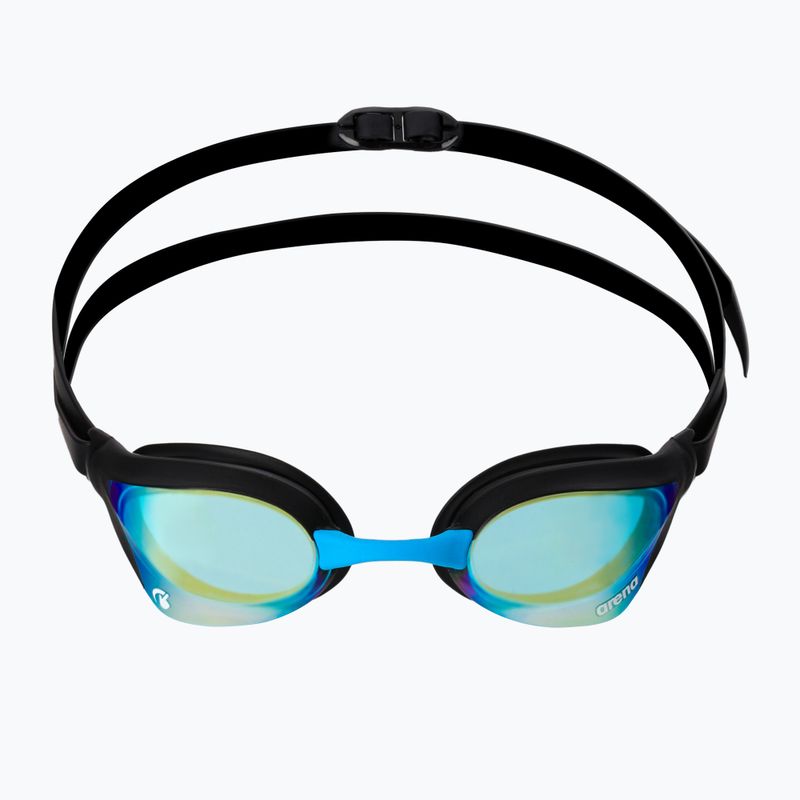 Occhiali da nuoto Arena Cobra Core Swipe Mirror aqua/nero 2