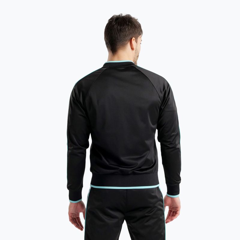 Felpa Arena Relax IV Team Logo nero/bianco/blu diamante 3