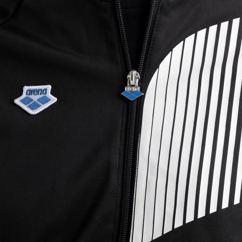 Felpa Arena Relax IV Team Logo nero/bianco/blu diamante 7