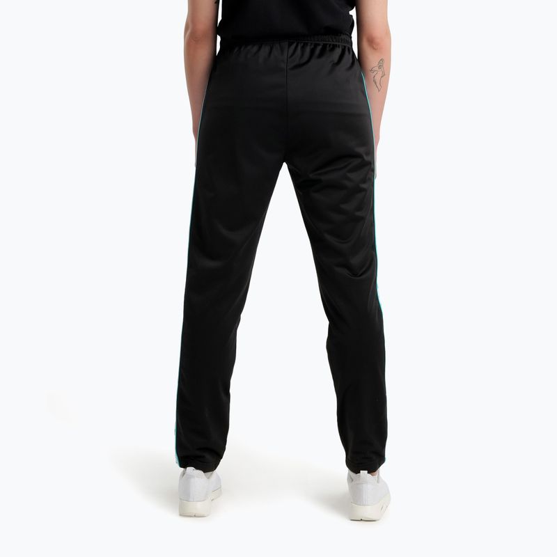 Pantaloni arena Relax IV Team Logo nero/bianco/blu diamantato 5