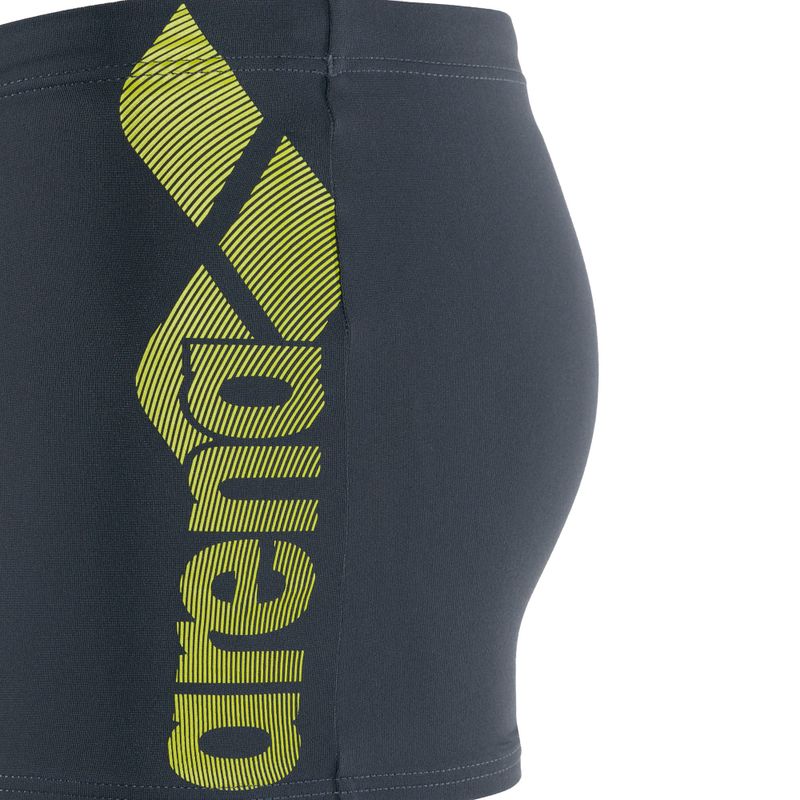Boxer nuoto uomo arena Optimal Short asfalto/morbido verde 3