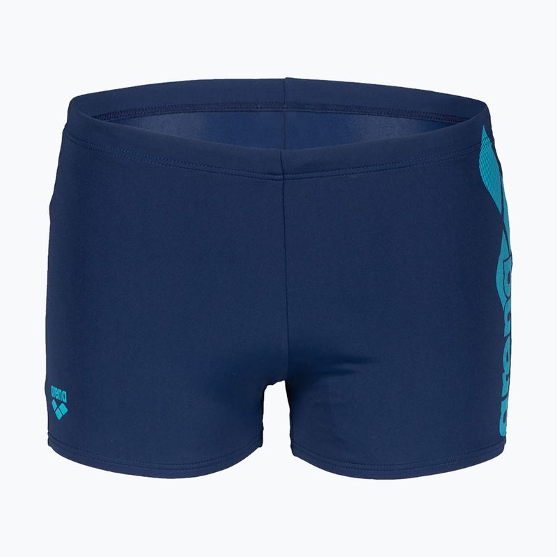 Boxer da bagno da uomo arena Optimal Short navy/martinica 5