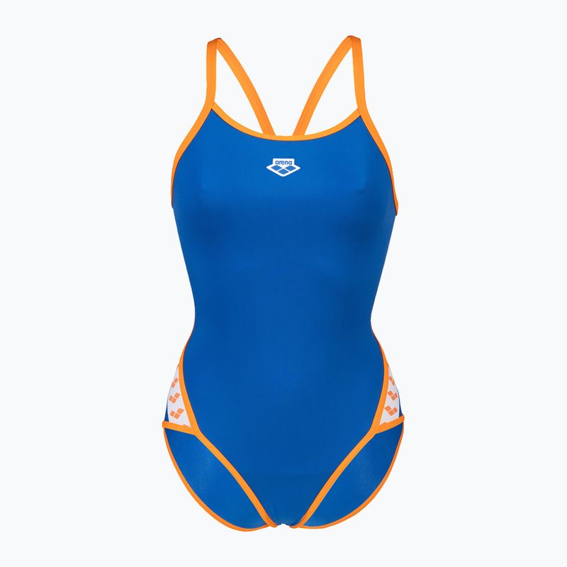 Costume da bagno intero donna arena Icons Super Fly Back Solid royal/nespola