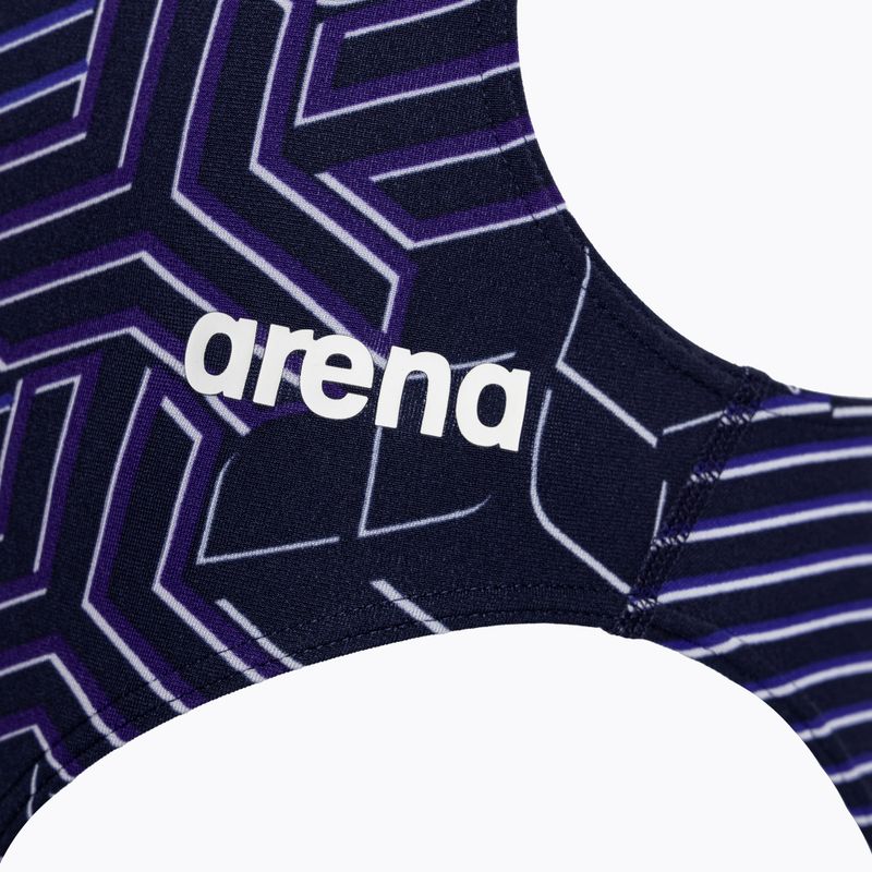 Costume intero donna arena Kikko Pro Challenge Back navy/navy multi 3