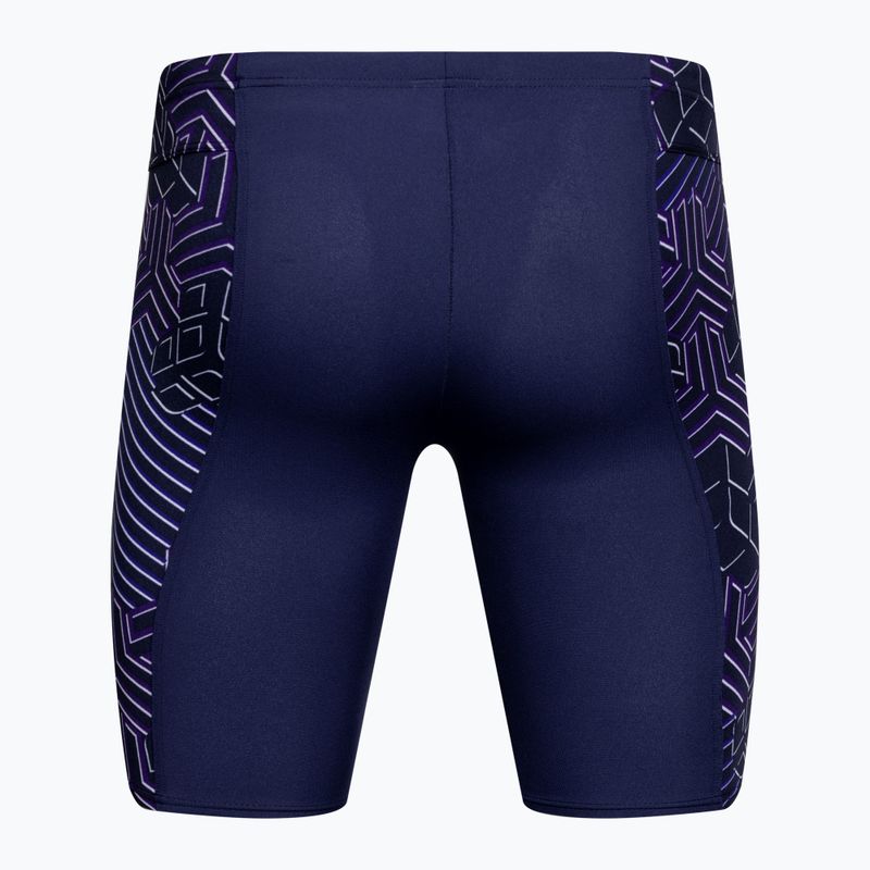 Uomo arena Kikko Pro Swim Jammer navy/navy multi 2