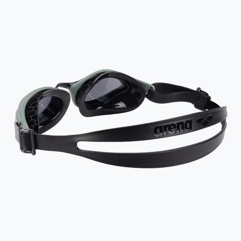 Occhialini da nuoto Arena Air Bold smoke/dark olive/black 4