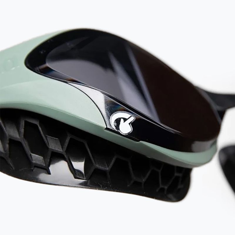 Occhialini da nuoto Arena Air Bold smoke/dark olive/black 12