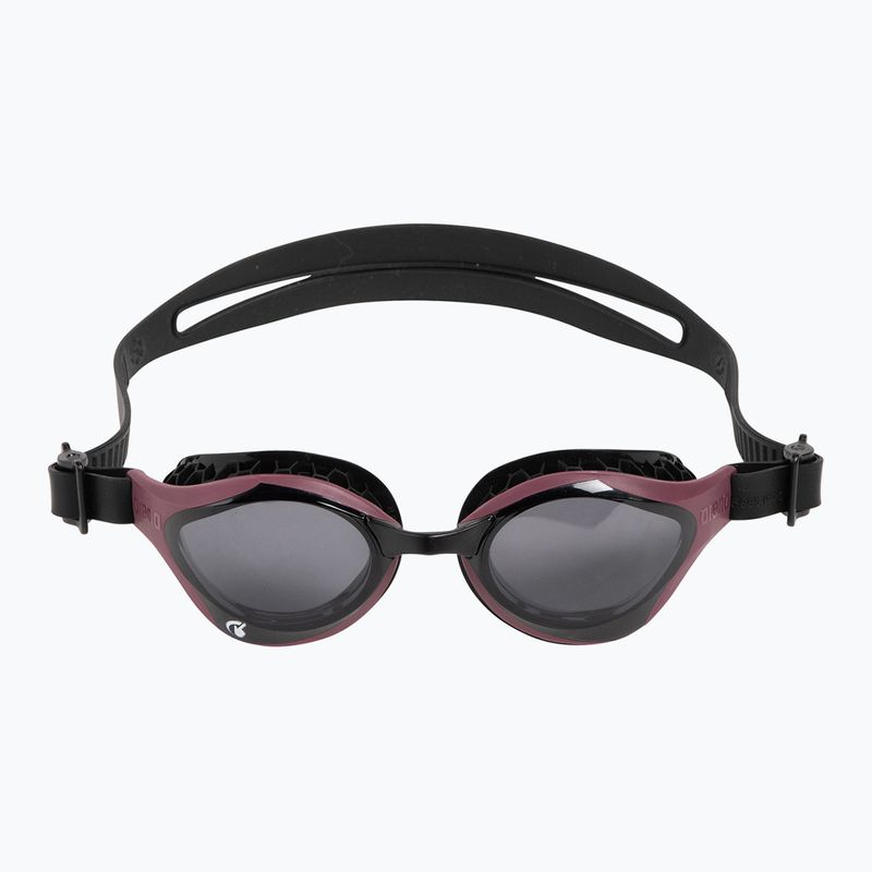 Occhiali da nuoto Arena Air Bold fumo/rosso vino/nero 3