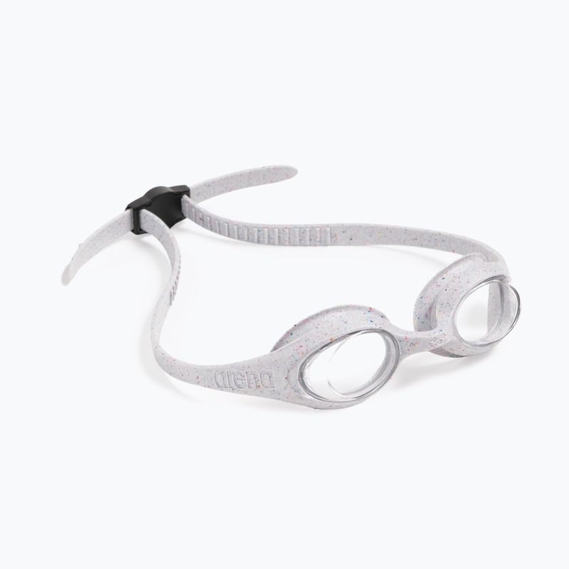 Occhialini da nuoto per bambini Arena Spider clear/grey
