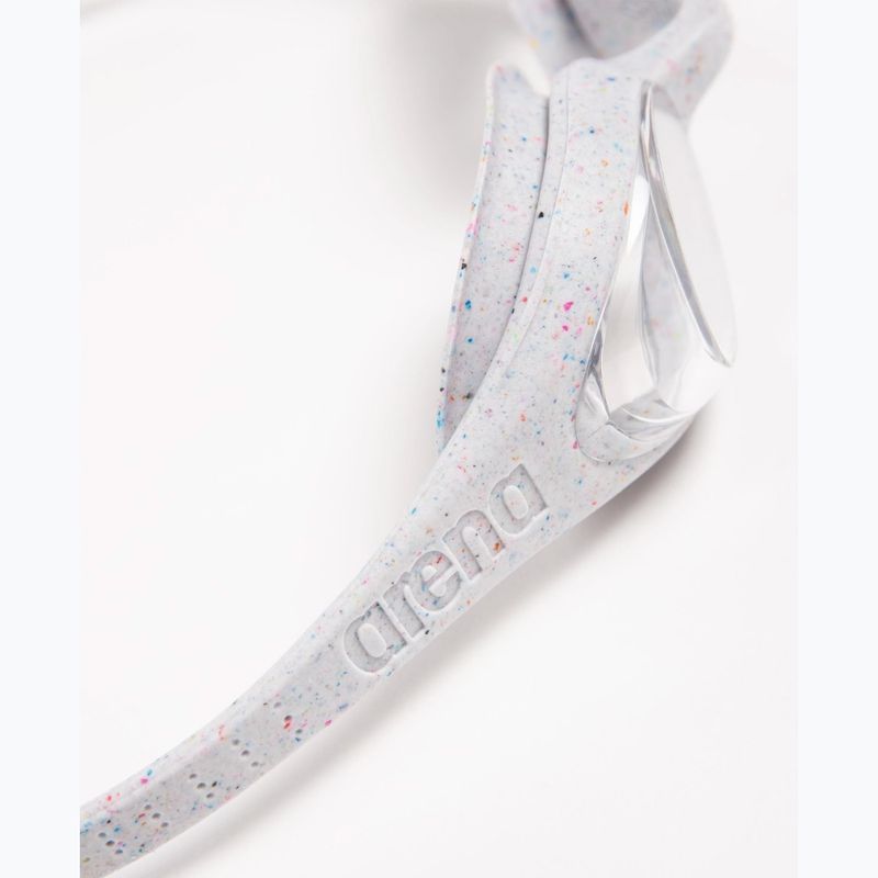 Occhialini da nuoto per bambini Arena Spider clear/grey 10