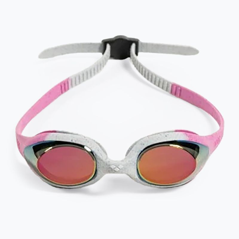 Occhialini da nuoto per bambini arena Spider JR Mirror r rosa/grigio/rosa 2