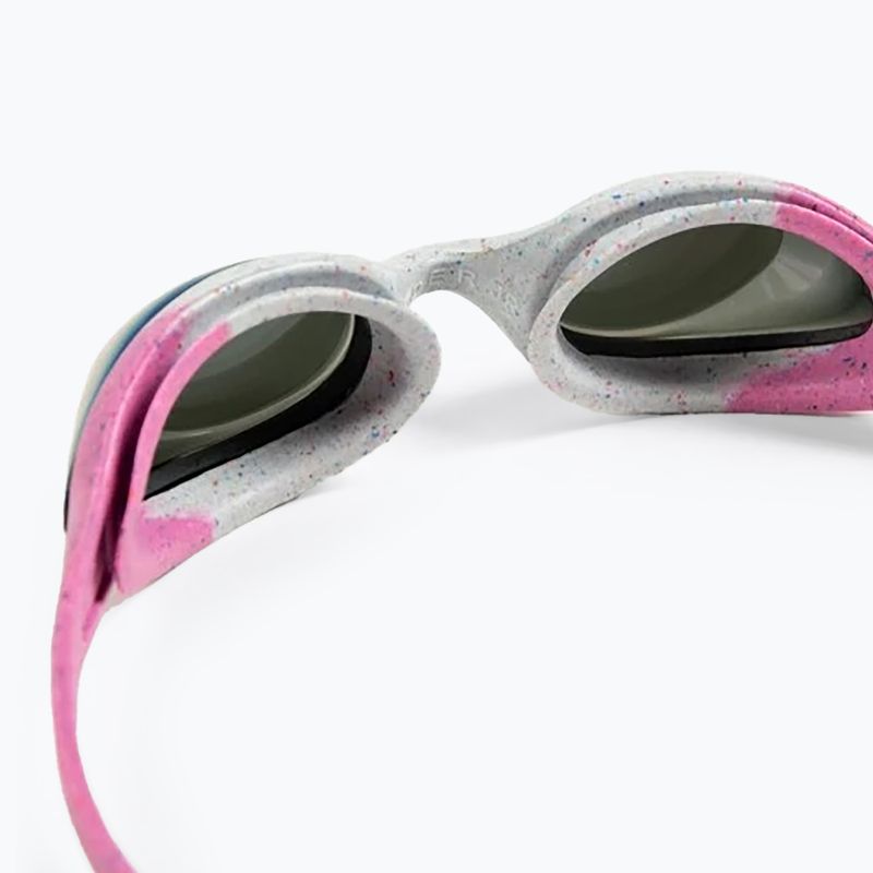 Occhialini da nuoto per bambini arena Spider JR Mirror r rosa/grigio/rosa 8