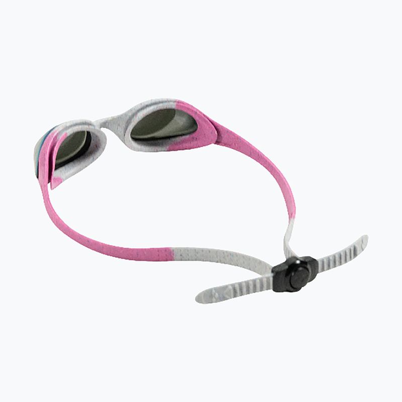 Occhialini da nuoto per bambini arena Spider r pink/grey/pink 4