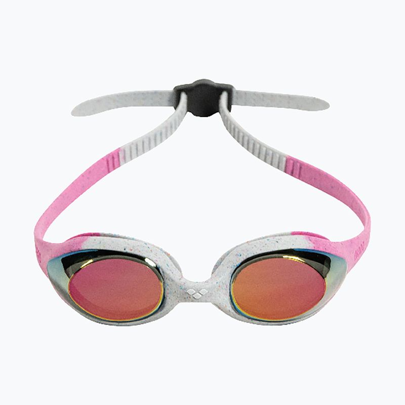 Occhialini da nuoto per bambini arena Spider r pink/grey/pink 5