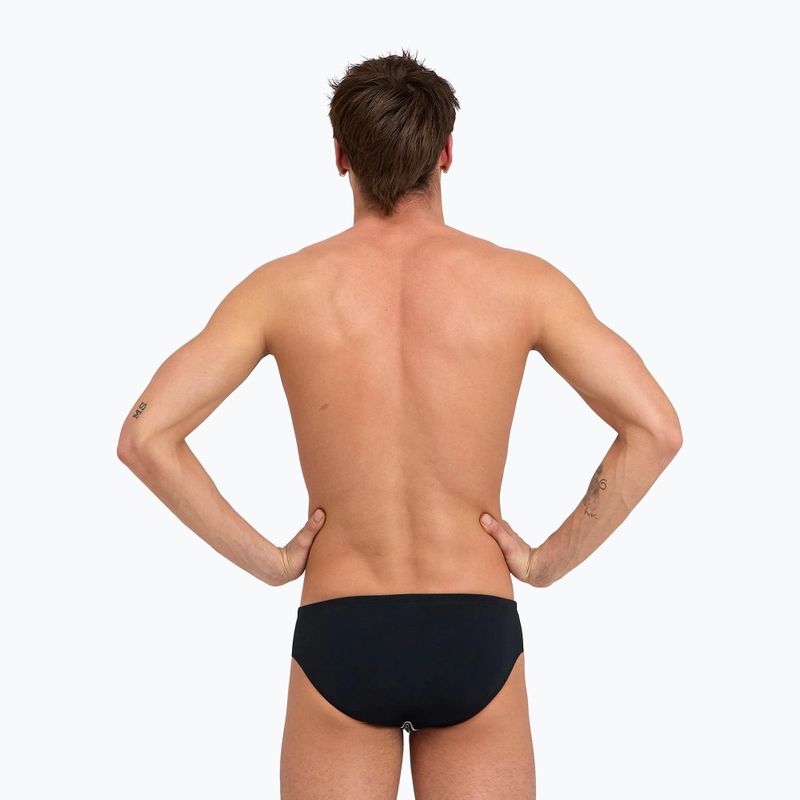 Slip da bagno arena Crazy Octopus uomo nero/bianco multi 5