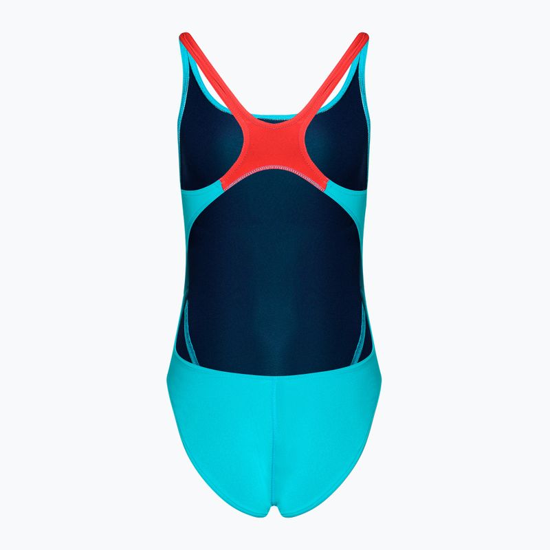 Costume intero donna arena Team Swim Tech Solid matrinica/floreale 2