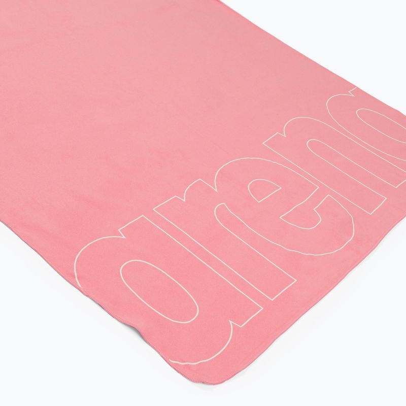 Asciugamano Arena Smart Plus rosa/bianco 2