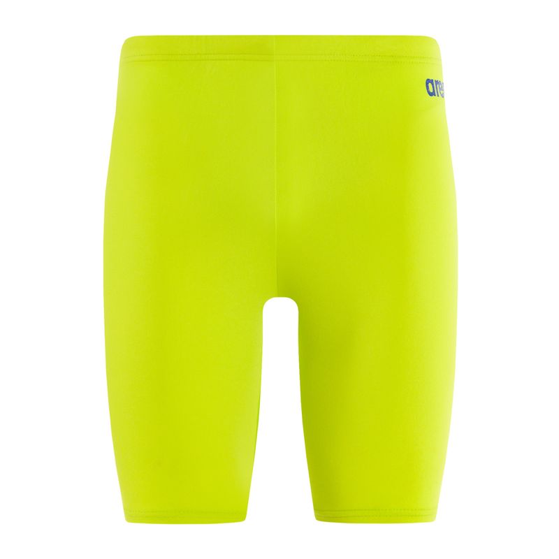Maglia da nuoto arena Team da uomo tinta unita verde tenue/blu neon