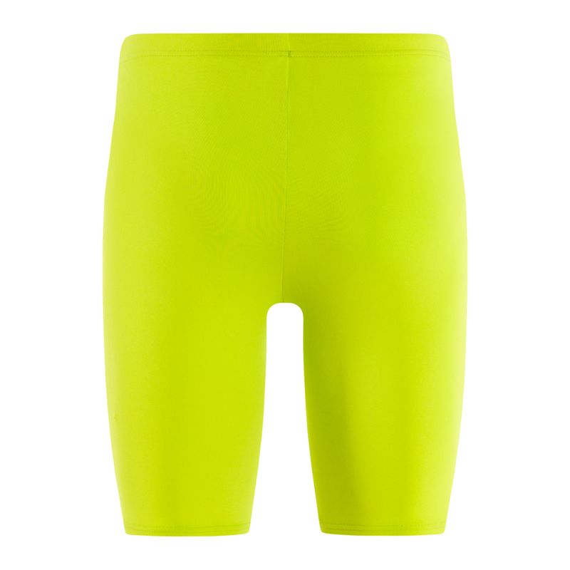 Maglia da nuoto arena Team da uomo tinta unita verde tenue/blu neon 2