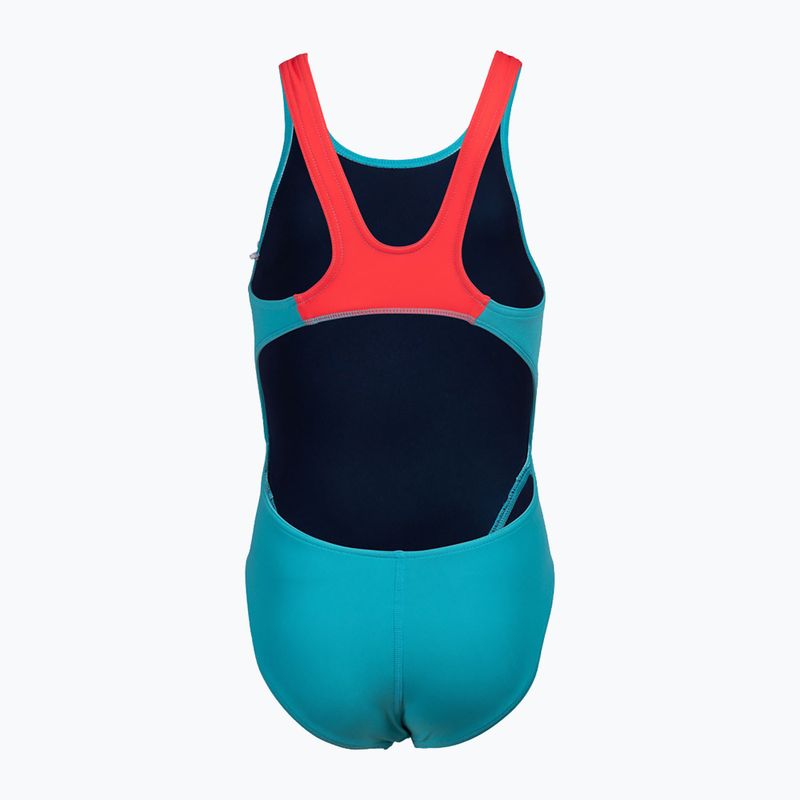 Arena Team Swim Tech Costume intero solido martinica/floreale per bambini 5