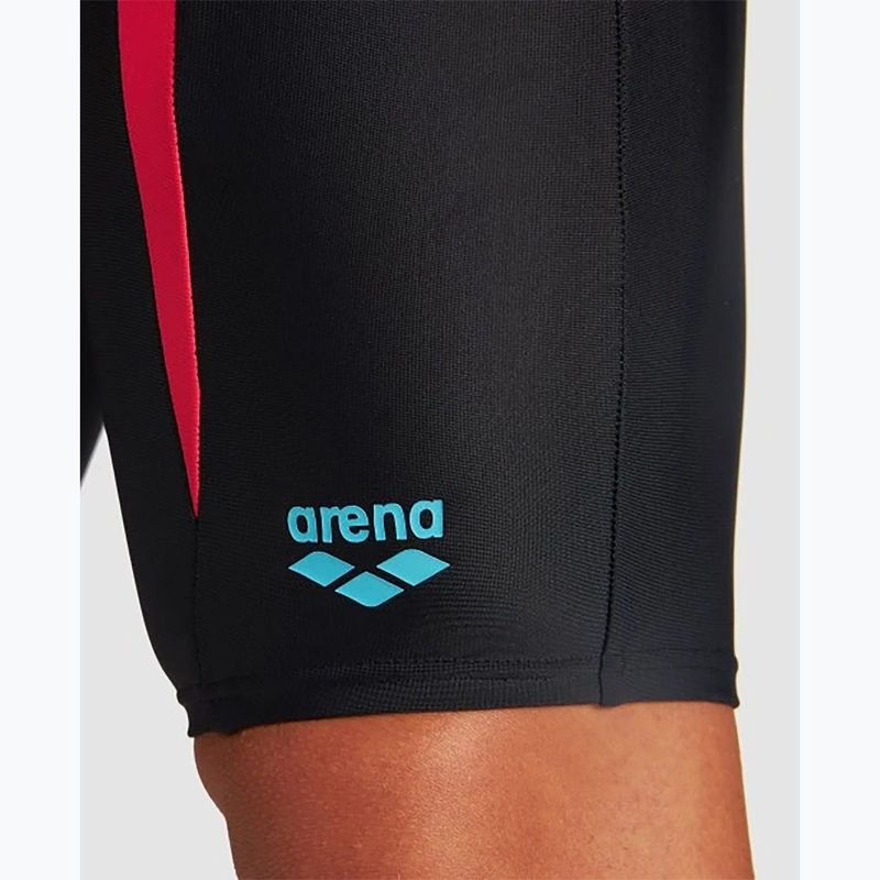 Costume da bagno arena Threefold Jammer R uomo nero/nero/anguria 10