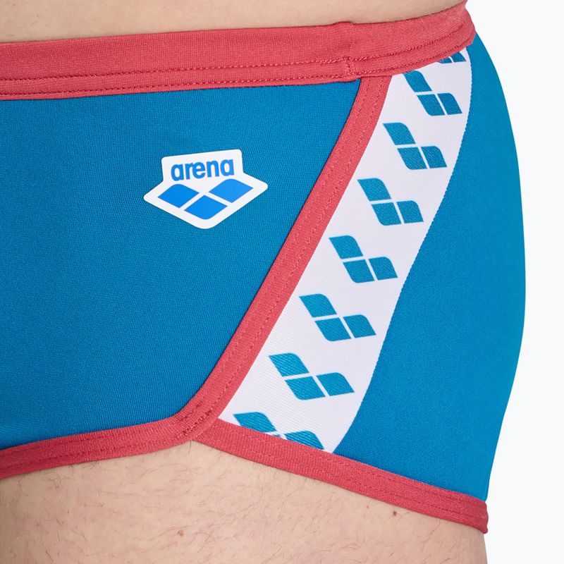 Uomo arena Icons Swim Low Waist Short Solid blu cosmo/astro rosso boxer da bagno 6