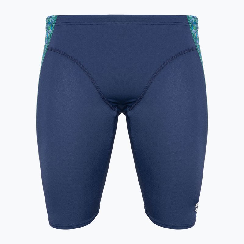 Maglia da bagno da uomo arena Starfish navy/turchese multi