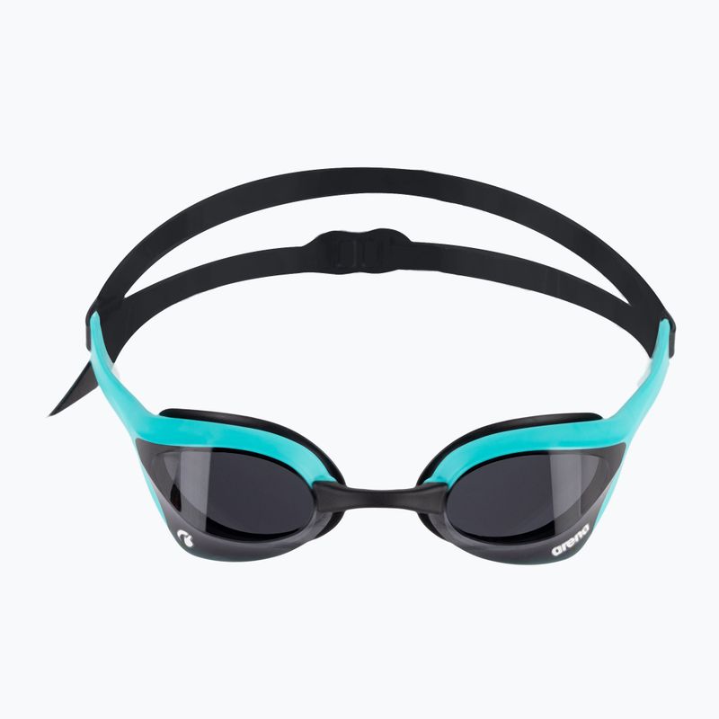 Occhialini da nuoto Arena Cobra Ultra Swipe fumo/peacock 2