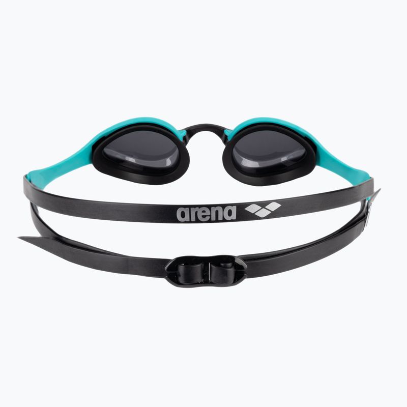 Occhialini da nuoto Arena Cobra Ultra Swipe fumo/peacock 5