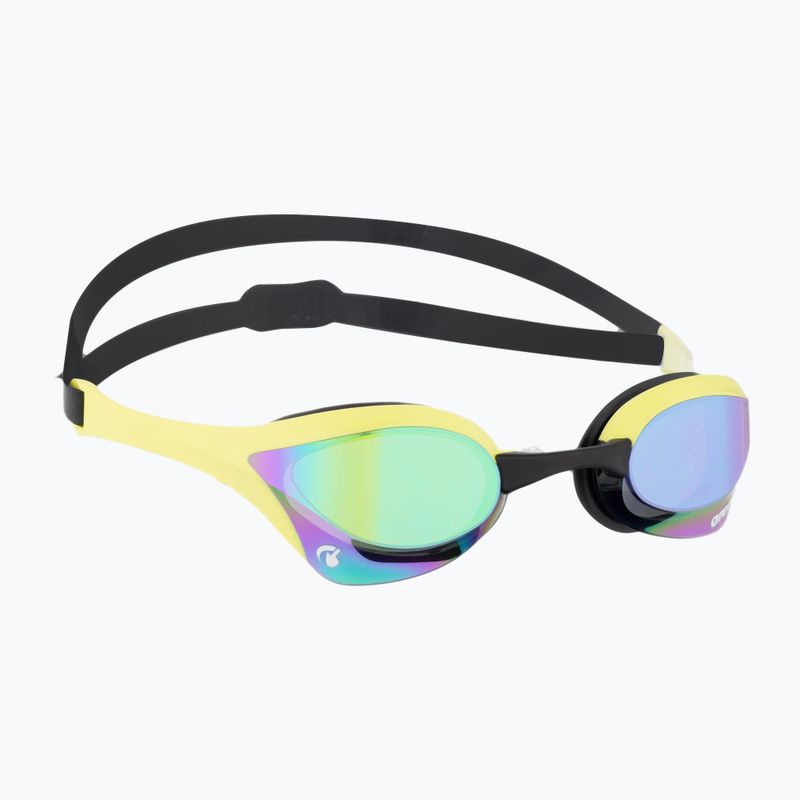 Occhiali da nuoto Arena Cobra Ultra Swipe Mirror emerald/cyber lime