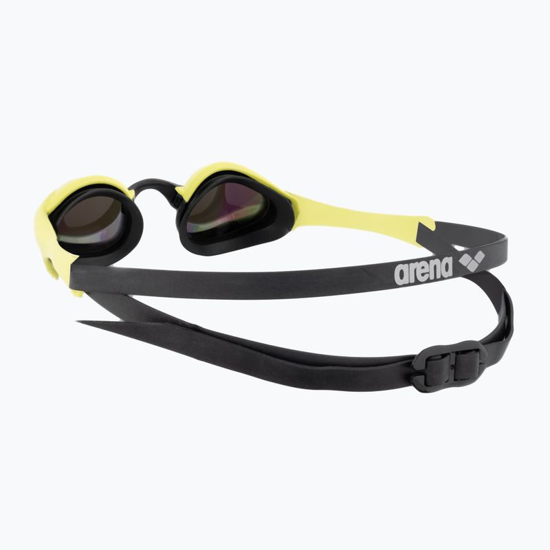 Occhiali da nuoto Arena Cobra Ultra Swipe Mirror emerald/cyber lime 5